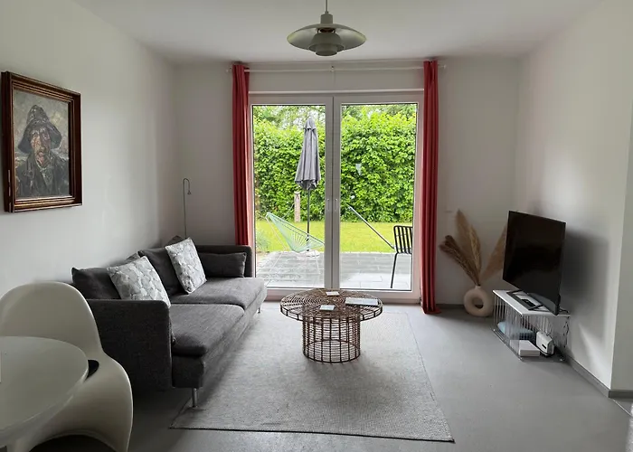 Ferienwohnung Backfisch, 500M Zum Strand, Terrasse Mit Garten