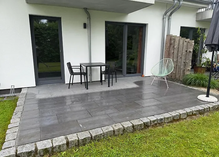 Ferienwohnung Backfisch, 500M Zum Strand, Terrasse Mit Garten